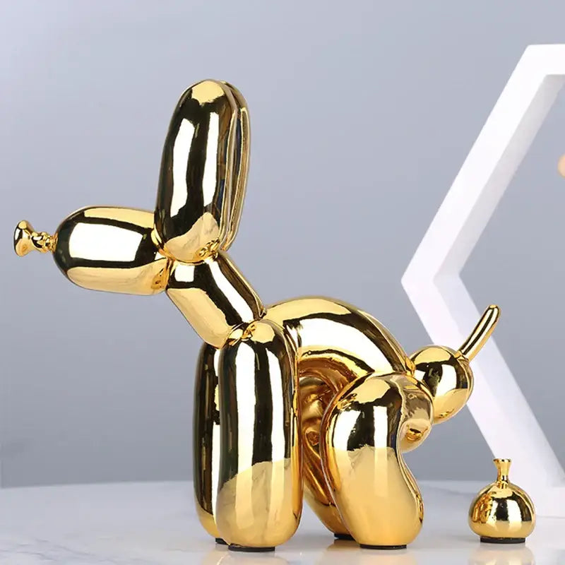 DecorBites™ Balloon Dog Statue: Modern Nordic Resin Art Sculpture for Home Decor