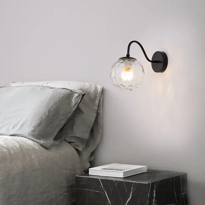 DecorBites™ Glass Ballight LED Wall Lamp for Living Room Bedroom Home Decor