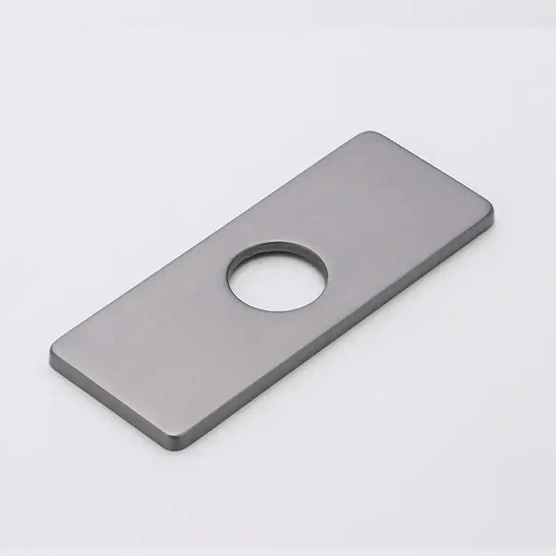DecorBites™ 4" Hole Cover Deck Plate for Sink Faucets - Black/Gray/Gold Finishes