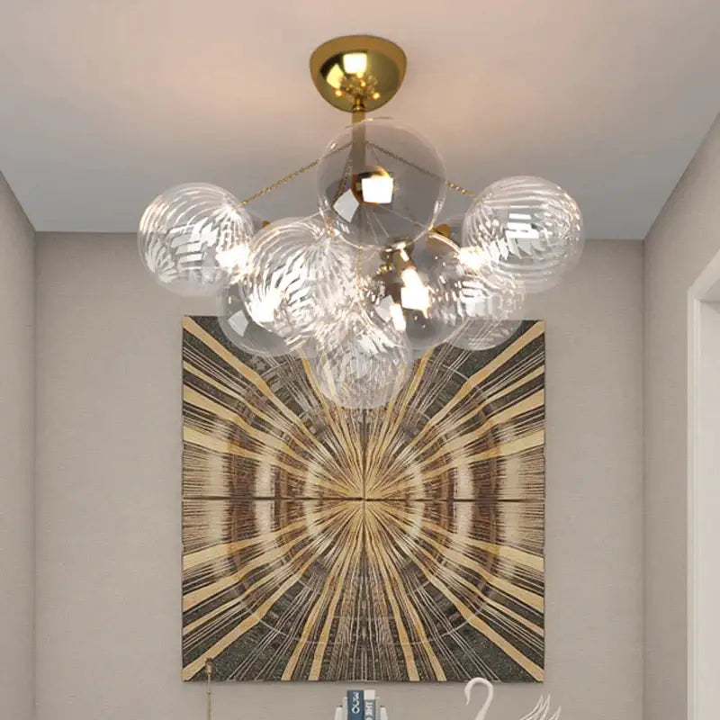 DecorBites™ Cartoon Bubble Ball Chandelier for Kids' Room, Restaurant, Study - Modern & Creative