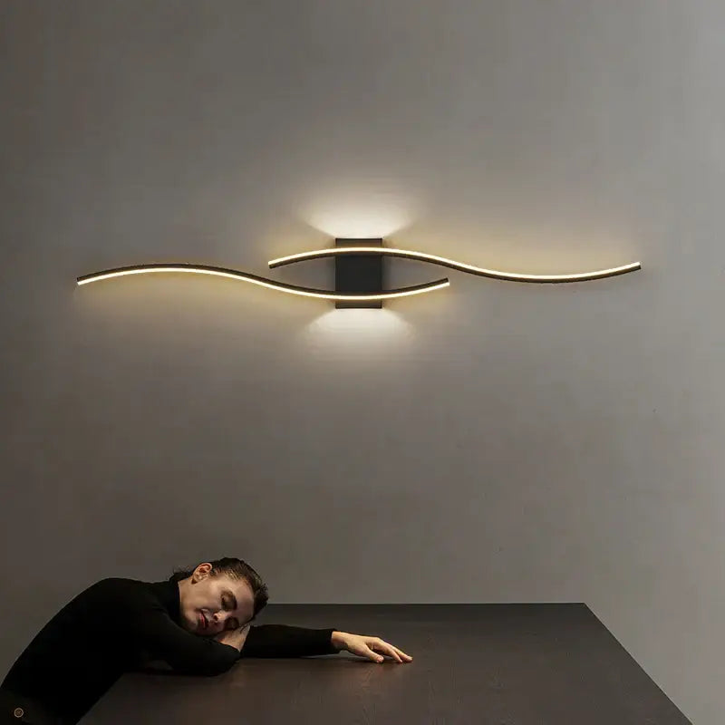 DecorBites™ LED Wall Lamp: Modern Design for Aisle, Bedroom, Closets. Ideal Indoor Lighting Solution.
