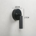 Modern gold cylindrical led wall lamp for bedroom with knob switch