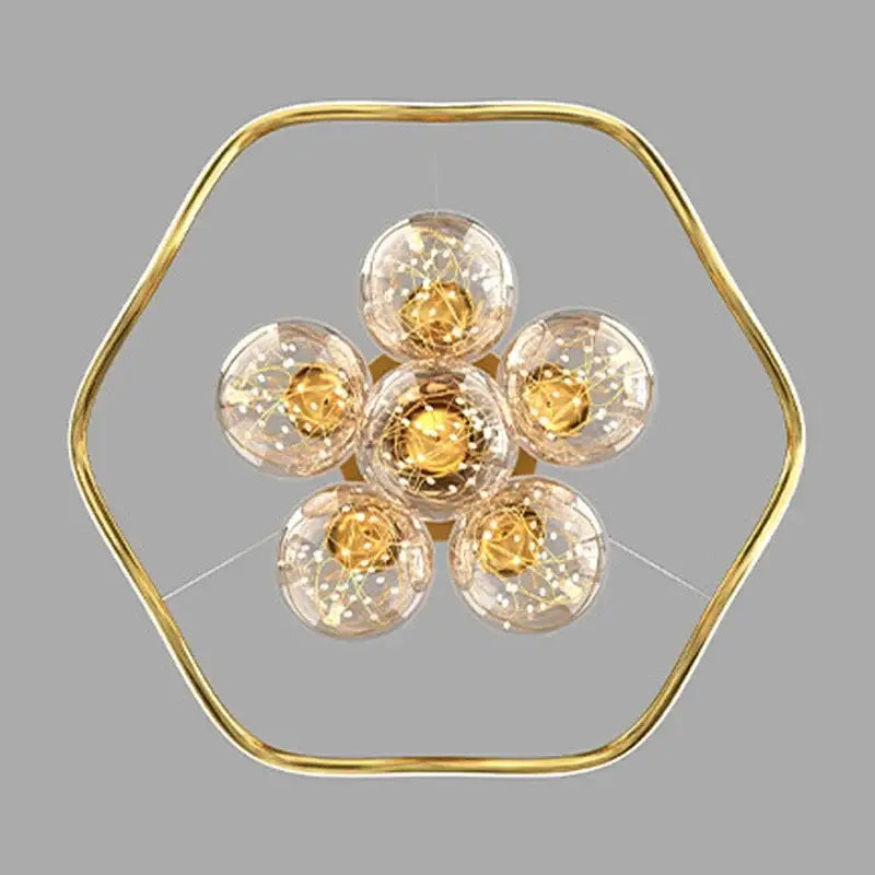 DecorBites™ Bubble Chandeliers: Modern Dimmable LED Pendant Lights for Home Decor