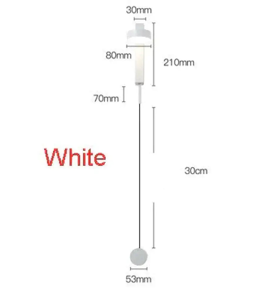 Modern gold led wall lamps for bedroom with rotating sconce light