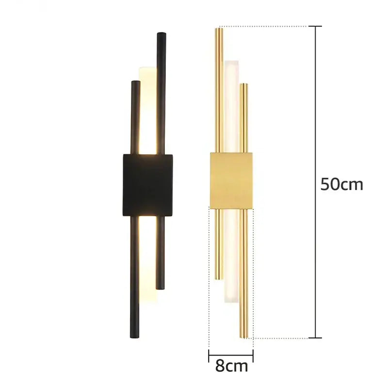 DecorBites™ LED Wall Sconce Indoor Light Modern Bedroom Living Room Decor Fixture