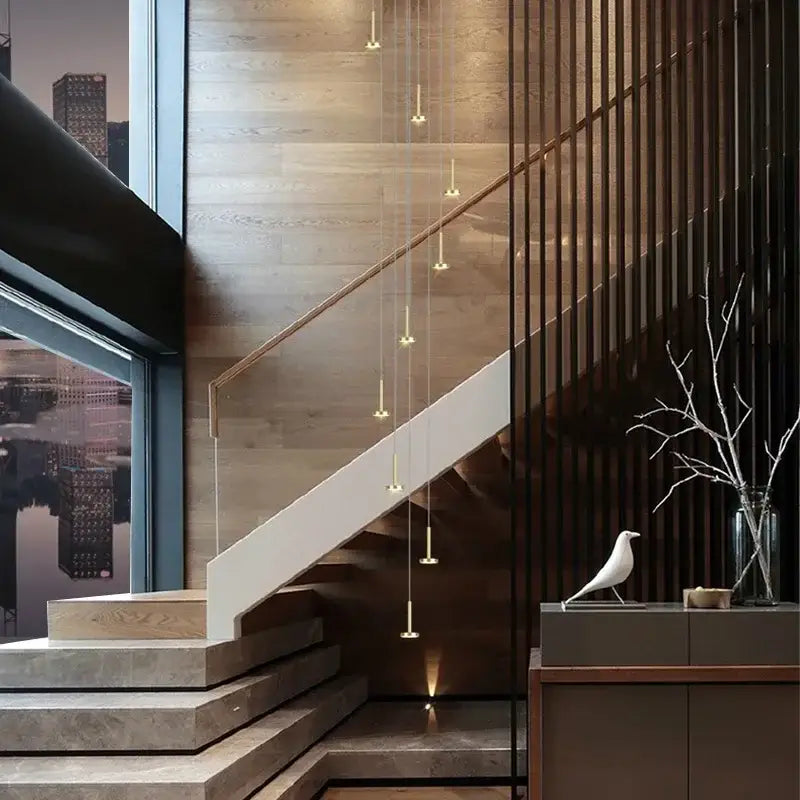 DecorBites™ 2024 Nordic Minimalist Ceiling Chandelier - Trendy Living Room Lighting Decor