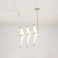 DecorBites™ Gold Origami Bird Island Pendant Lamp for Dining Room Decor