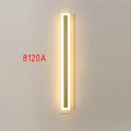 DecorBites™ LED Wall Lamp: Waterproof, Dimmable, Aluminum, Outdoor Sconce Light - Gold