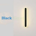 Modern gold vertical led strip wall lights for bedroom living room