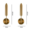 Modern gold vertical led wall lamps for living room