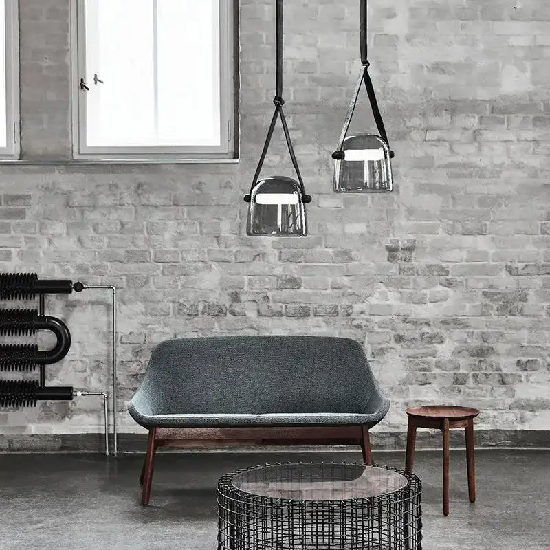 DecorBites™ Glass Chandelier: Modern Nordic Style for Living Room, Bedroom, or Bar