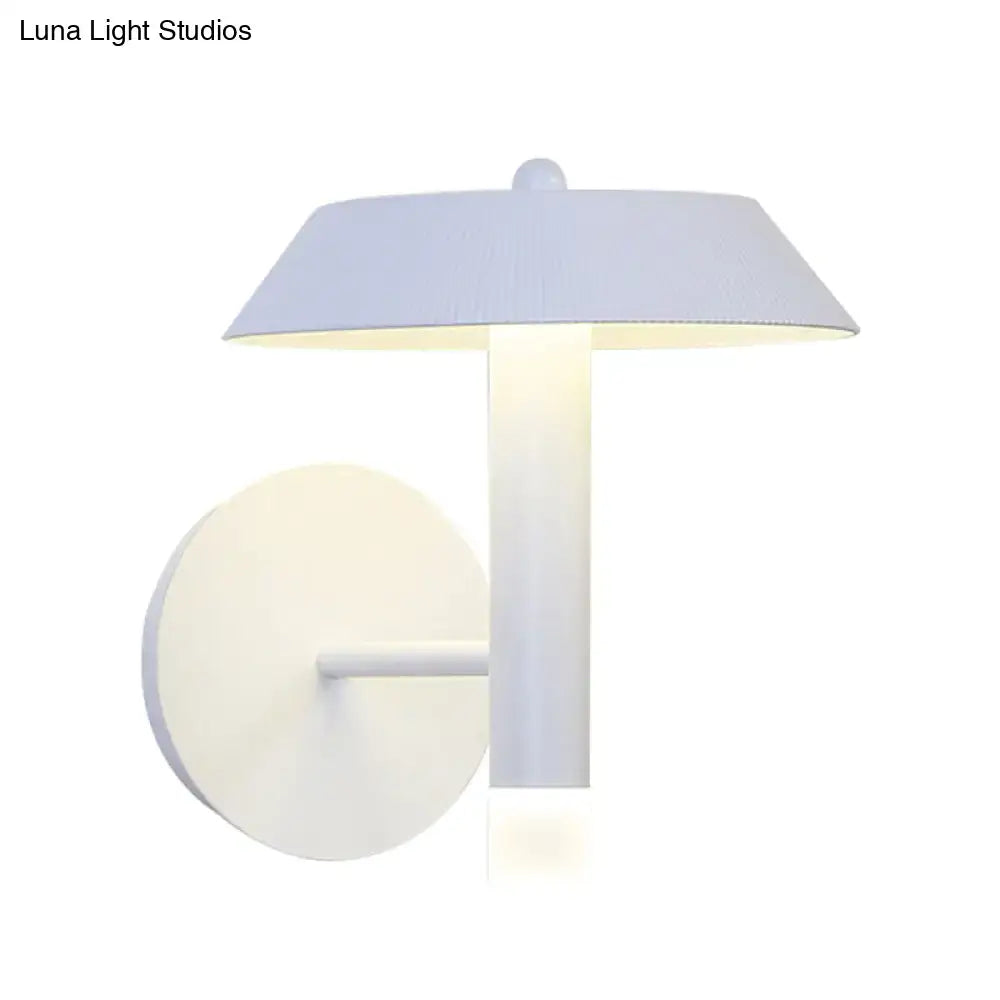 Modern gray & white wall sconce bedroom led light type