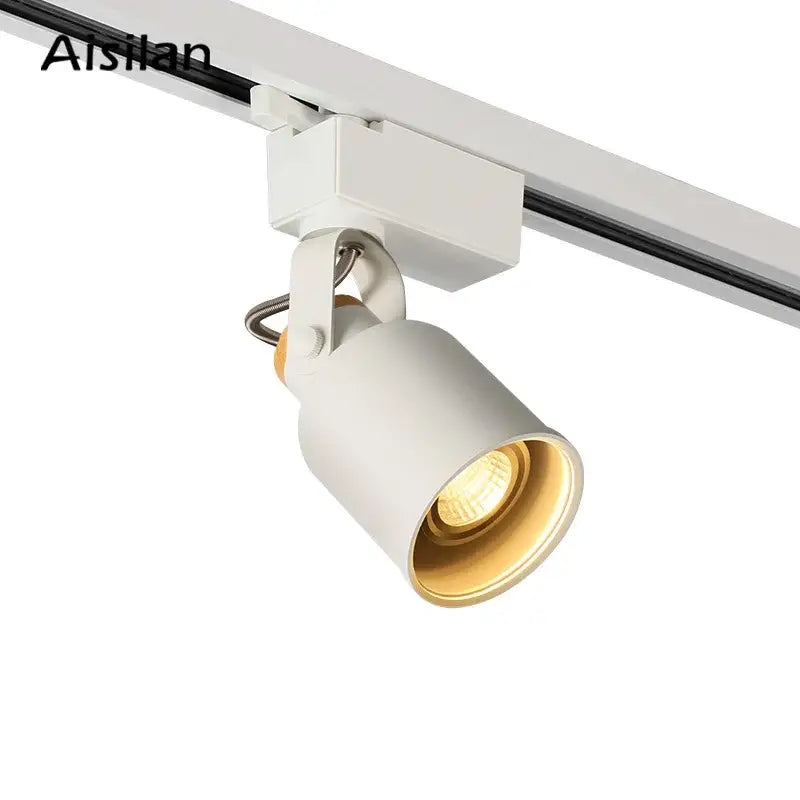 Modern gu10 7w led track light art display spotlight living room