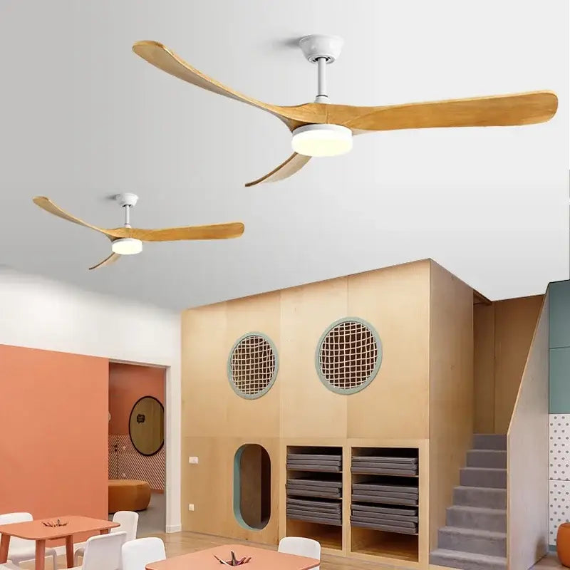 DecorBites™ 70" Luxury Wooden Ceiling Fan with Reversible Motor for Year-Round Comfort
