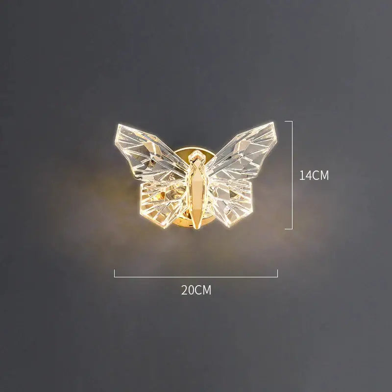 DecorBites™ Butterfly Wall Lamp - Modern Luxury Design for Bedroom Decor