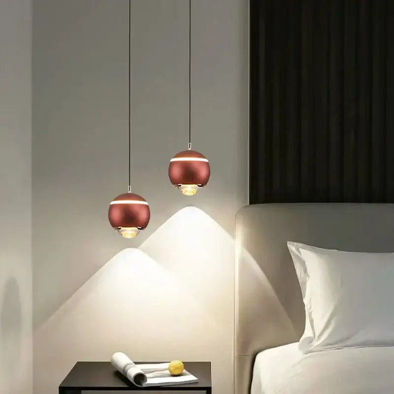 DecorBites™ Ball Pendant Lights for Bedroom, Dining Room, and Kitchen Island