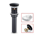 Modern matte black baking stainless basin faucet bathroom mixer