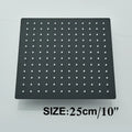 DecorBites™ 12" Matte Black Rainfall Shower Head Set with Shower Arm