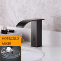 DecorBites™ Automatic Sensor Water Mixer Crane Deck Mounted Bathroom Faucet