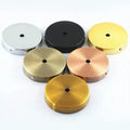 Modern metal 10cm ceiling base for living room pendant lights