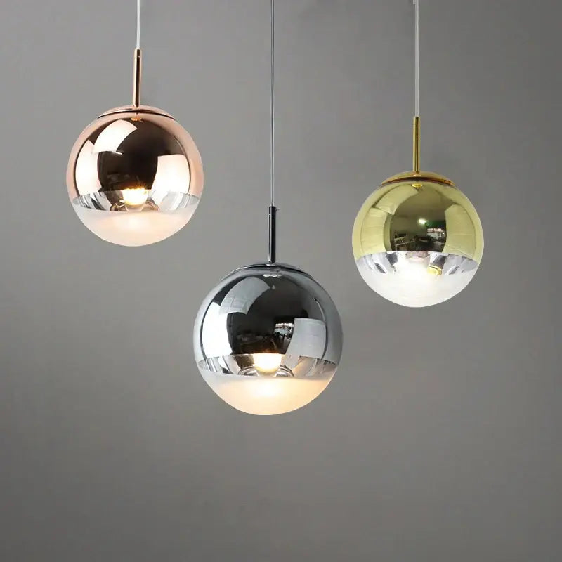 DecorBites™ Ball Pendant Lights Modern Nordic Chandeliers for Bedroom Living Room