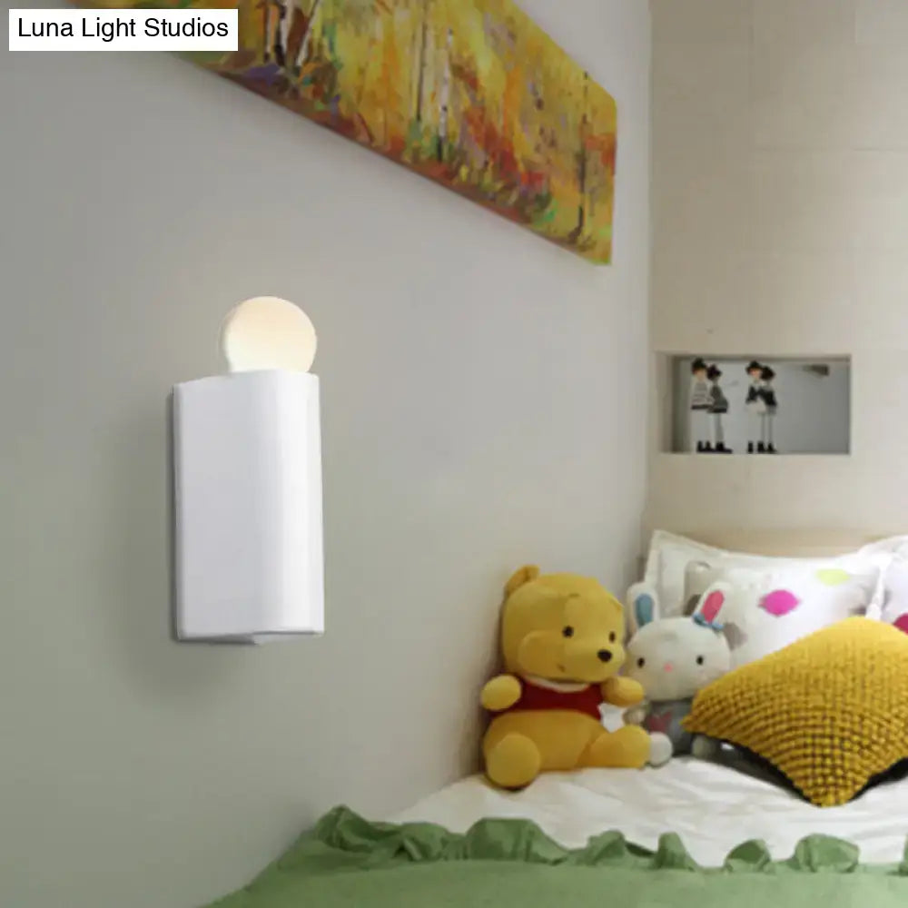 DecorBites™ Modern LED Milk Glass Wall Lamp with White Ball Design, Available in Small, Medium, and Large Sizes, White or Warm Light