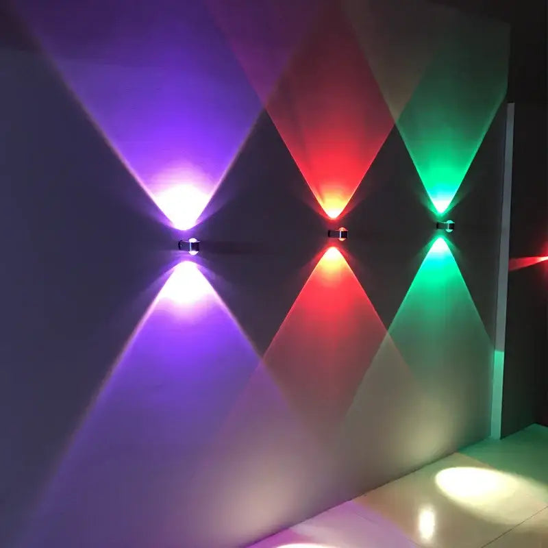 Modern minimalist aluminum led wall lamp for bedroom decor