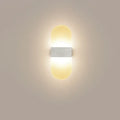 Modern minimalist black led wall light bedroom sconce