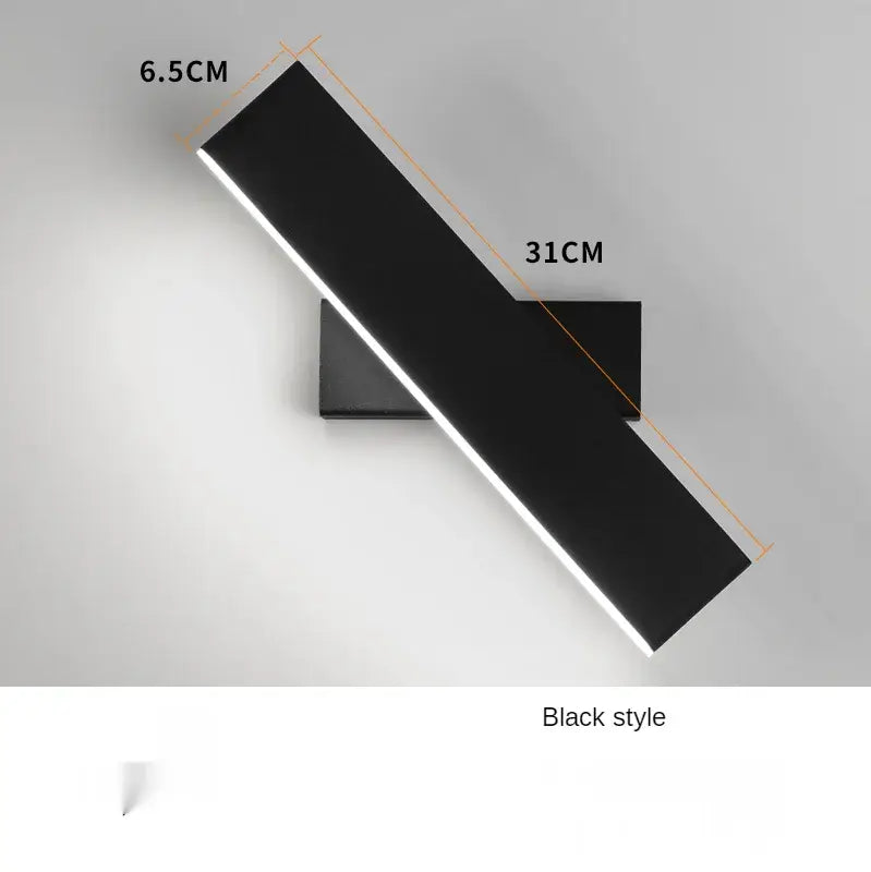 DecorBites™ 360 Degree Rotate Wall Lamp for Bedroom Hotel Bedside Sconce Reading Light