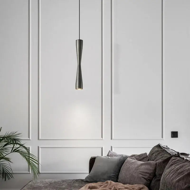 DecorBites™ Copper Black Gold LED Pendant Light with Adjustable Cord - 3 Changeable Options