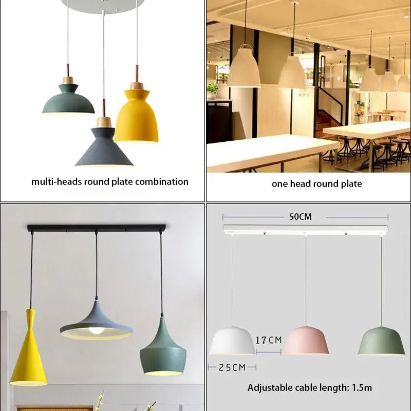 Modern minimalist decorbites ceiling chandelier plate dining room kit