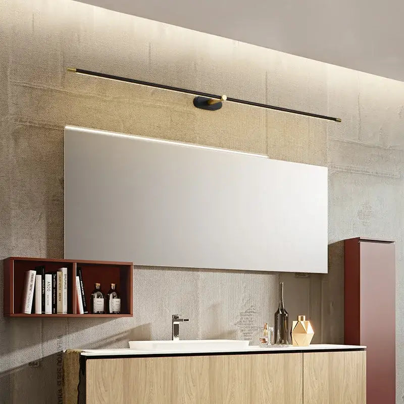 DecorBites™ Black/Gold/White LED Mirror Light for Modern Bathroom Wall Fixtures