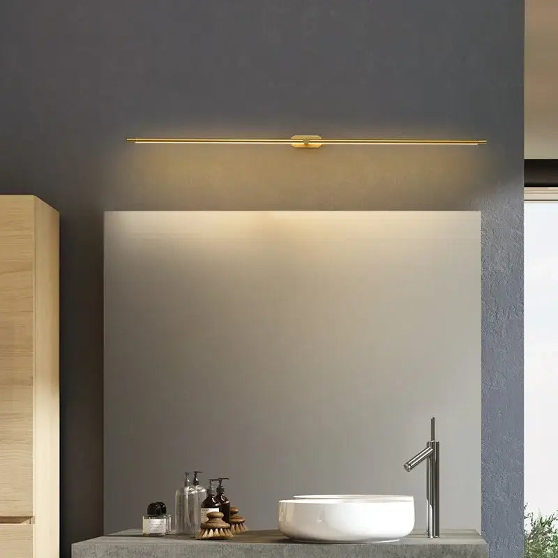 DecorBites™ Black/Gold/White LED Mirror Light for Modern Bathroom Wall Fixtures