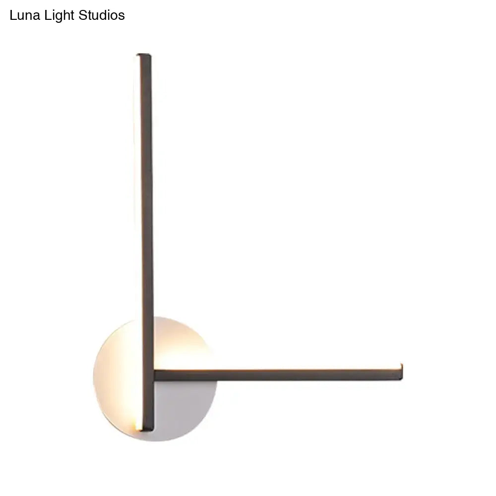 DecorBites™ Minimalist Acrylic LED Wall Sconce in Warm/White Light for Bedroom