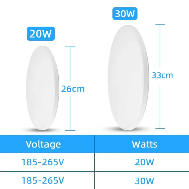 Modern minimalist white ceiling light bedroom induction led ceiling
