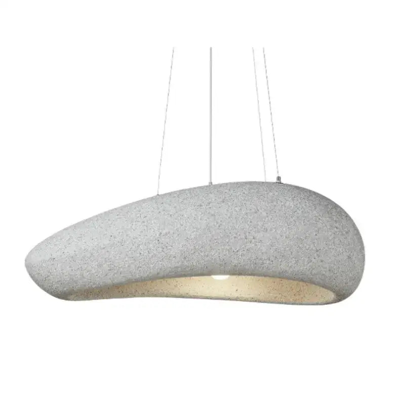 Modern oval gray and gold pendant lights dining room decorbites loft