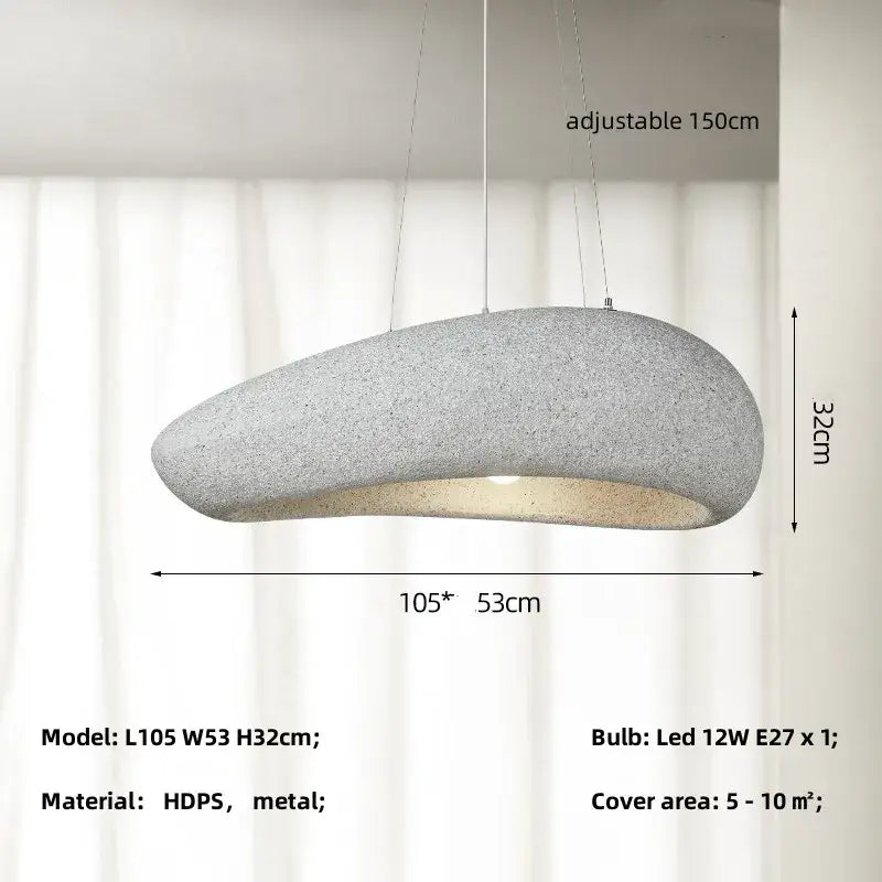 Modern oval gray and gold pendant lights dining room decorbites loft