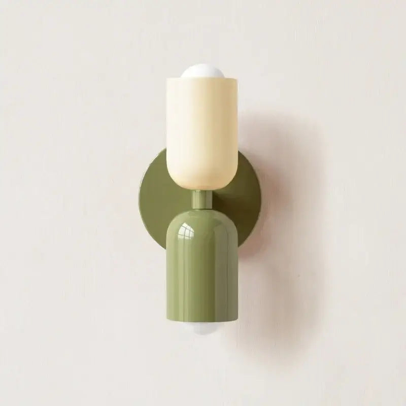 Modern peach & cream led wall lights bedroom decorbites led wall