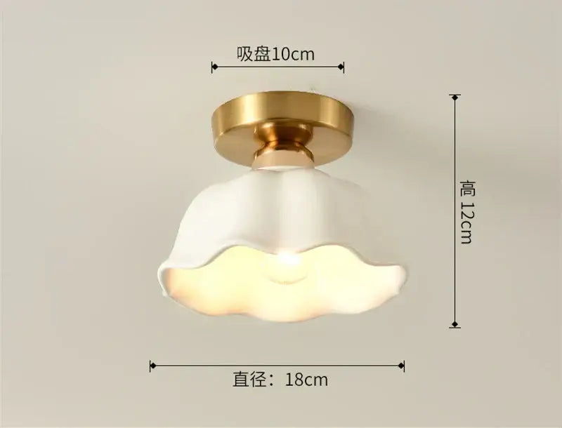 Modern ribbed ceramic glass chandelier white and brass living room light