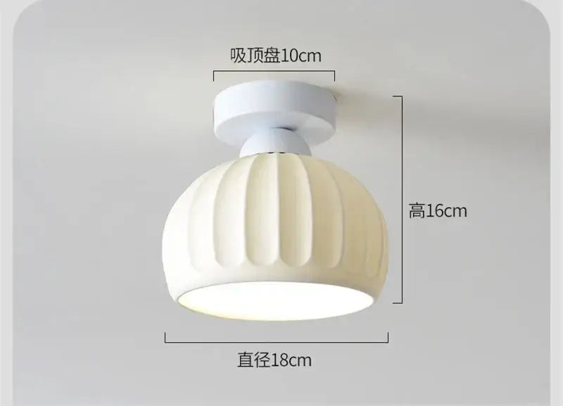 Modern ribbed ceramic glass chandelier white and brass living room light