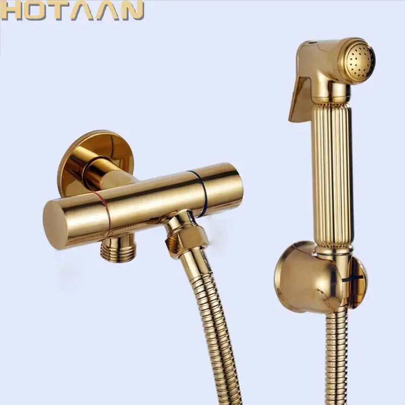 DecorBites™ Copper Bidet Sprayer Set for Bathroom Hygiene