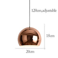 Modern rose gold pendant lights for dining room island decor