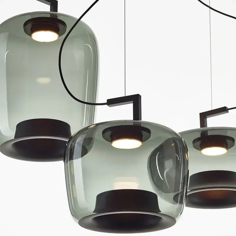 DecorBites™ Brokis Double Glass Pendant Lamp for Home Decor & Hospitality Spaces