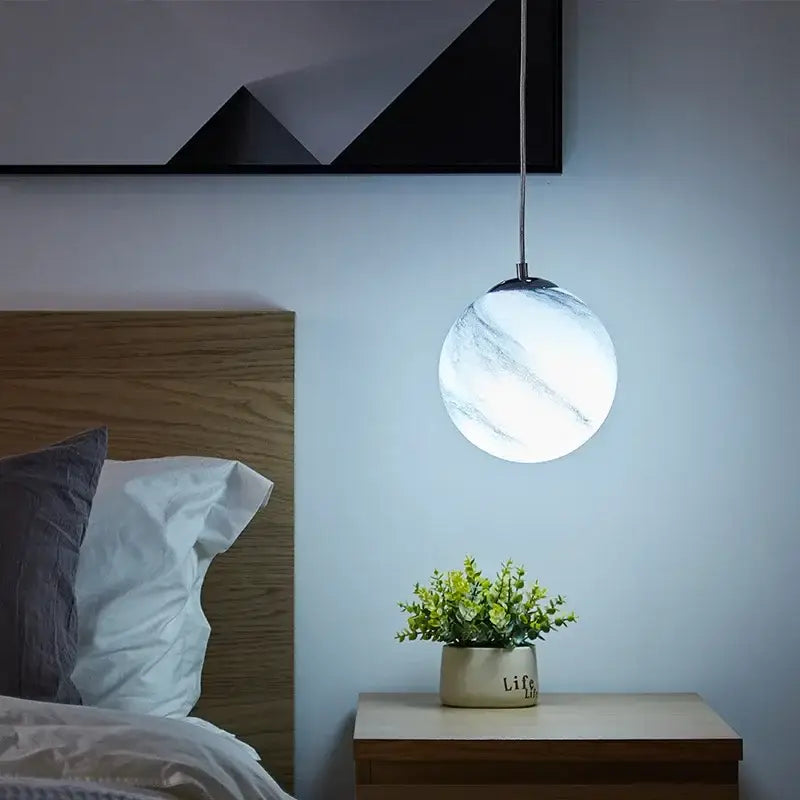 Modern saturn space star astronaut pendant lamp boys bedroom