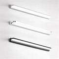 Modern silver & black led vanity light bathroom wall lighting
