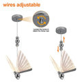 Modern silver butterfly led chandelier pendant light dining room