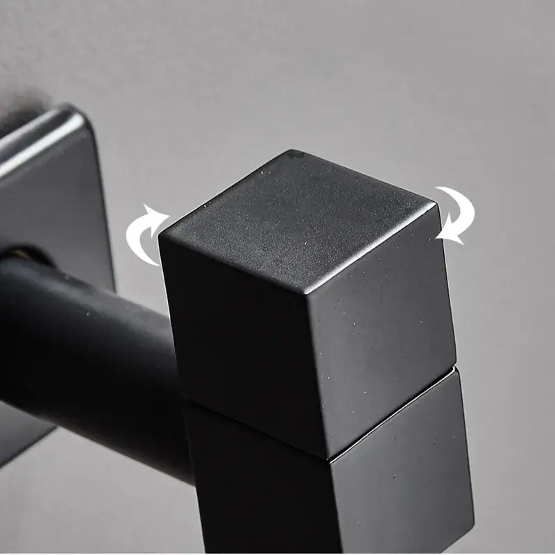 DecorBites™ Black Wall Mount Washing Machine Tap - Garden Outdoor Bathroom Water Faucet