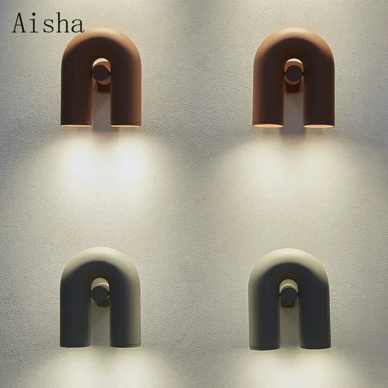 DecorBites™ LED U-shaped Wall Lamp for Bedroom and Living Room