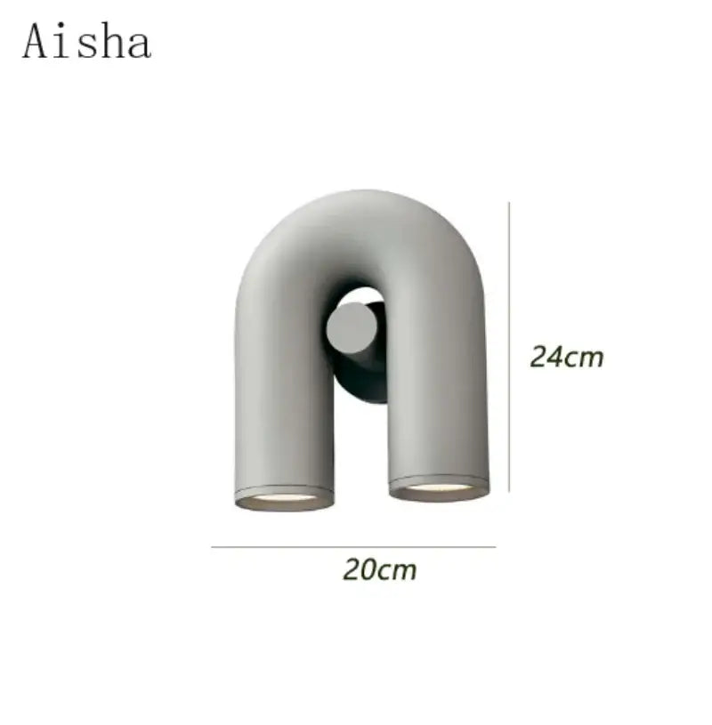 DecorBites™ LED U-shaped Wall Lamp for Bedroom and Living Room