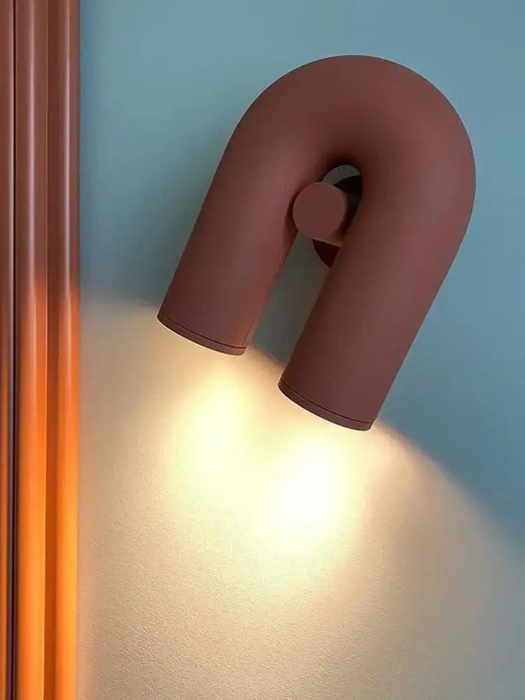DecorBites™ LED U-shaped Wall Lamp for Stylish Home Lighting